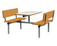 CU47 - Fast Food Canteen Dining Bench