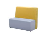 CSS850 - Immy LOW BACK Single Upholstered Booth