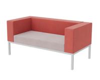 CSS908 Sara 2 Seater Sofa with left and right arms