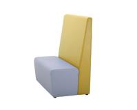 CSS852 - Immy HIGH BACK Single Upholstered Booth