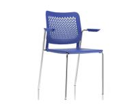 RIC15 Richmond Polypropylene 4 Legged Arm Chair