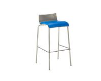 CLS2024 Andrea Low Back Plyform Dining Stool with Seat Pad