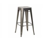 CLS2991G - Rustic French Bistro High Dining Stool